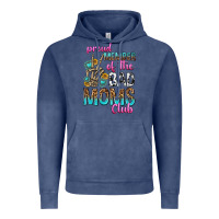 Vintage Denim proud member of the bad moms club Vintage Hoodie - texasbilliewilder