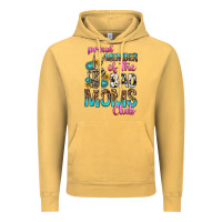 Vintage Mustard proud member of the bad moms club Vintage Hoodie - texasbilliewilder