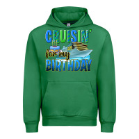 Emerald cruisin' for my birthday Urban Hoodie - texasbilliewilder