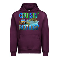 Mauve Wine cruisin' for my birthday Urban Hoodie - texasbilliewilder