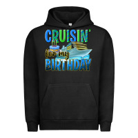 Pigment Black cruisin' for my birthday Urban Hoodie - texasbilliewilder