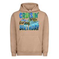 Pigment Burro cruisin' for my birthday Urban Hoodie - texasbilliewilder