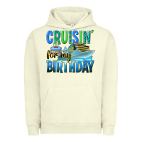 Pigment Pistachio cruisin' for my birthday Urban Hoodie - texasbilliewilder