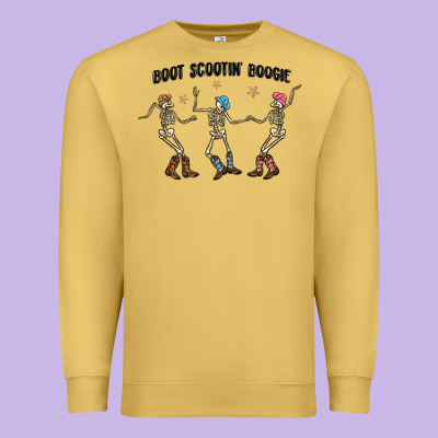 Boot Scctin' Boogie Premium Sweatshirt Designed By Maliassmallbusiness