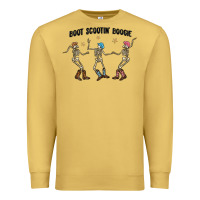 Antique Gold boot scctin' boogie Premium Sweatshirt - MaliasSmallBusiness