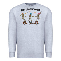 Heather Grey boot scctin' boogie Premium Sweatshirt - MaliasSmallBusiness