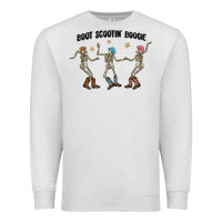 Oatmeal Heather boot scctin' boogie Premium Sweatshirt - MaliasSmallBusiness
