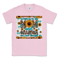 Bubblegum Pink god gifted me two titles mom and grandma and i rock them both Classic Tee - JahusDesignShop