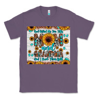Lavender god gifted me two titles mom and grandma and i rock them both Classic Tee - JahusDesignShop