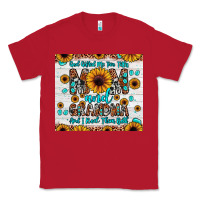 Red god gifted me two titles mom and grandma and i rock them both Classic Tee - JahusDesignShop