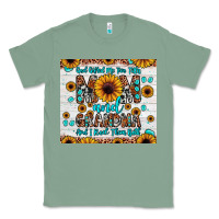 Sage god gifted me two titles mom and grandma and i rock them both Classic Tee - JahusDesignShop