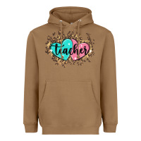 Toasted Coconut heart teacher Heavyweight Hoodie - MaliasSmallBusiness