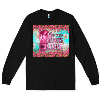 Black Breast cancer  no one fıghts alone tumbler Long Sleeve Tee - Artiststas