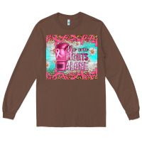 Chestnut Breast cancer  no one fıghts alone tumbler Long Sleeve Tee - Artiststas