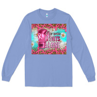 Colony Blue Breast cancer  no one fıghts alone tumbler Long Sleeve Tee - Artiststas