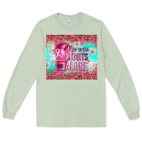 Breast Cancer  No One Fıghts Alone Tumbler Long Sleeve Tee | Teevron
