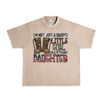 French Oak I'm Not Just A Daddy's Little Girl Urban Heavy Tee - CowhideDigitalArt