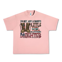 Salmon I'm Not Just A Daddy's Little Girl Urban Heavy Tee - CowhideDigitalArt