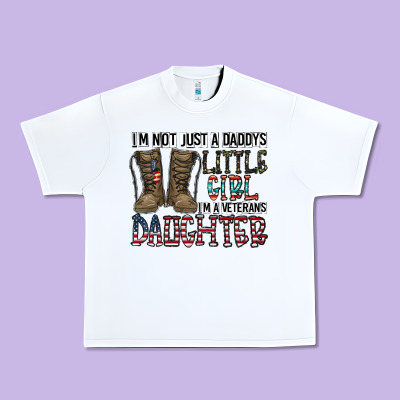 I'm Not Just A Daddy's Little Girl Urban Heavy Tee Designed By Cowhidedigitalart