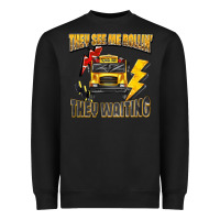 Black they see me rollin they waiting Heavyweight Sweatshirt - texasbilliewilder