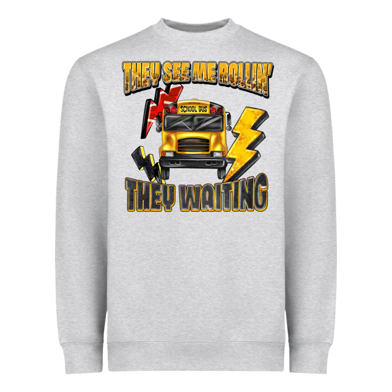 They See Me Rollin They Waiting Heavyweight Sweatshirt by texasbilliewilder | Teevron