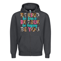 Smoke be kind be true be you Zipper Hoodie - NancyCooperArtShop