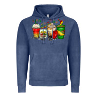 Vintage Denim juneteenth coffee cups Vintage Hoodie - Zillion Design Studio