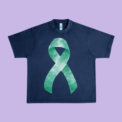 Liver Cancer Ribbon Fa Element Urban Heavy Tee Designed By Fadigitalartstudio