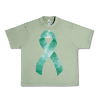 Oil Green liver cancer ribbon fa element Urban Heavy Tee - FaDigitalArtStudio