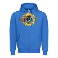 True Royal be the light matthew Zipper Hoodie - NancyCooperArtShop