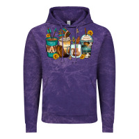 Cloud Purple indian headdress coffee cups Vintage Hoodie - Zillion Design Studio