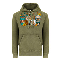 Vintage Olive indian headdress coffee cups Vintage Hoodie - Zillion Design Studio