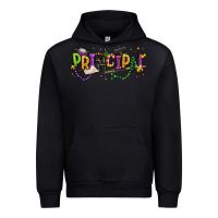 Black mardi gras principal Urban Hoodie - texasbilliewilder