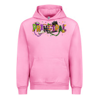Fuchsia Pink mardi gras principal Urban Hoodie - texasbilliewilder