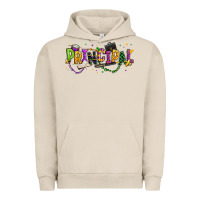 Pigment French Oak mardi gras principal Urban Hoodie - texasbilliewilder