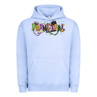 Pigment Grape Ice mardi gras principal Urban Hoodie - texasbilliewilder
