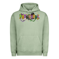 Pigment Oil Green mardi gras principal Urban Hoodie - texasbilliewilder