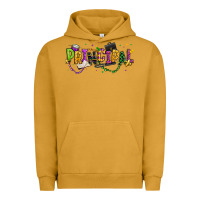 Pigment Peanut Butter mardi gras principal Urban Hoodie - texasbilliewilder