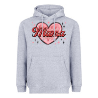 Heather Grey mama valentines Heavyweight Hoodie - MaliasSmallBusiness