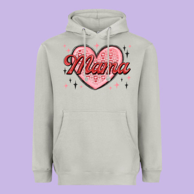 Mama Valentines Heavyweight Hoodie Designed By Maliassmallbusiness