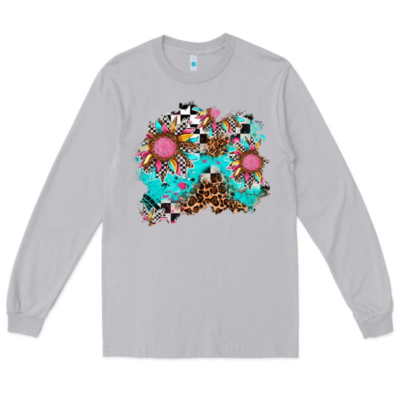 Race Sunflower Patches Long Sleeve Tee by AdoDesignShop | Teevron