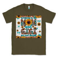 Army Green god gifted me two titles mom and gigi and i rock them both Classic Tee - JahusDesignShop