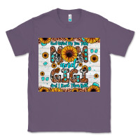 Lavender god gifted me two titles mom and gigi and i rock them both Classic Tee - JahusDesignShop