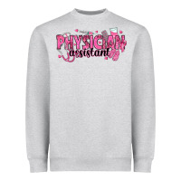 Heather Grey breast cancer physician Heavyweight Sweatshirt - texasbilliewilder