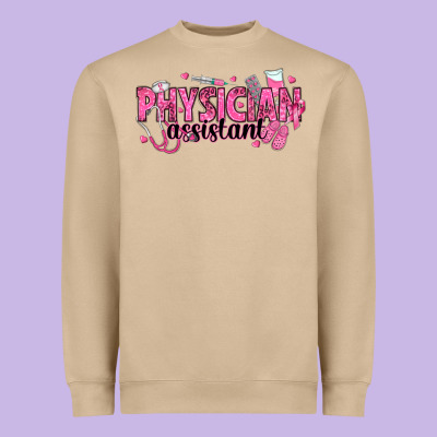 Breast Cancer Physician Heavyweight Sweatshirt Designed By Texasbilliewilder