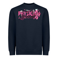Navy breast cancer physician Heavyweight Sweatshirt - texasbilliewilder