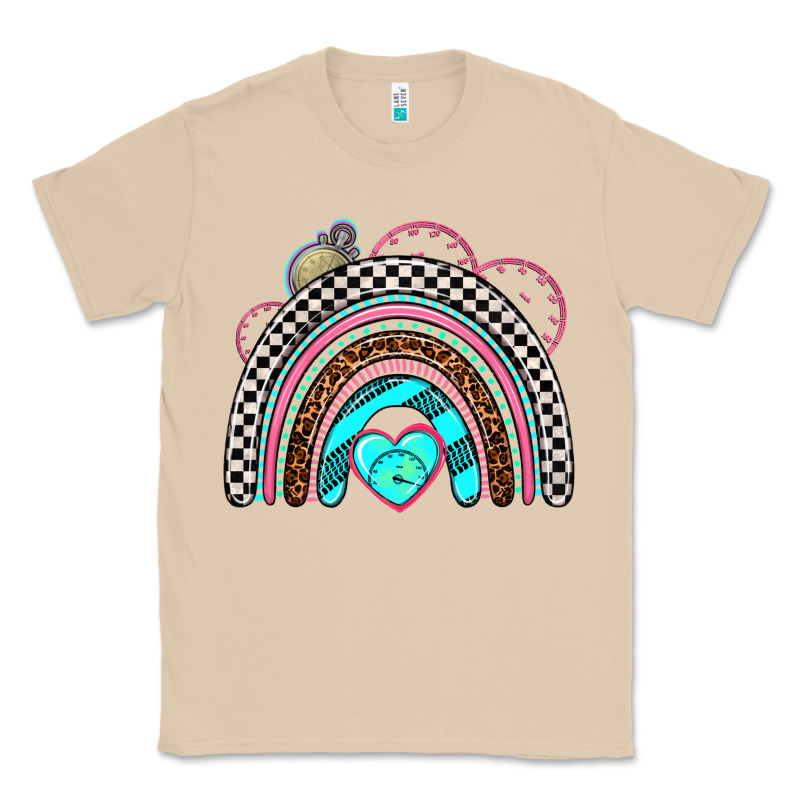 Race Rainbow Classic Tee by AdoDesignShop | Teevron