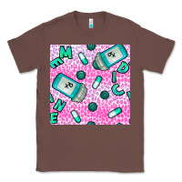 Chestnut Western Medicine Seamless Pattern Classic Tee - BundleAndBundleShop