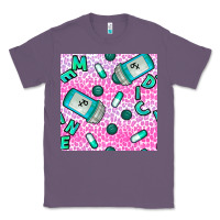 Lavender Western Medicine Seamless Pattern Classic Tee - BundleAndBundleShop