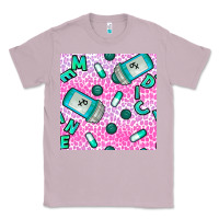 Lilac Western Medicine Seamless Pattern Classic Tee - BundleAndBundleShop